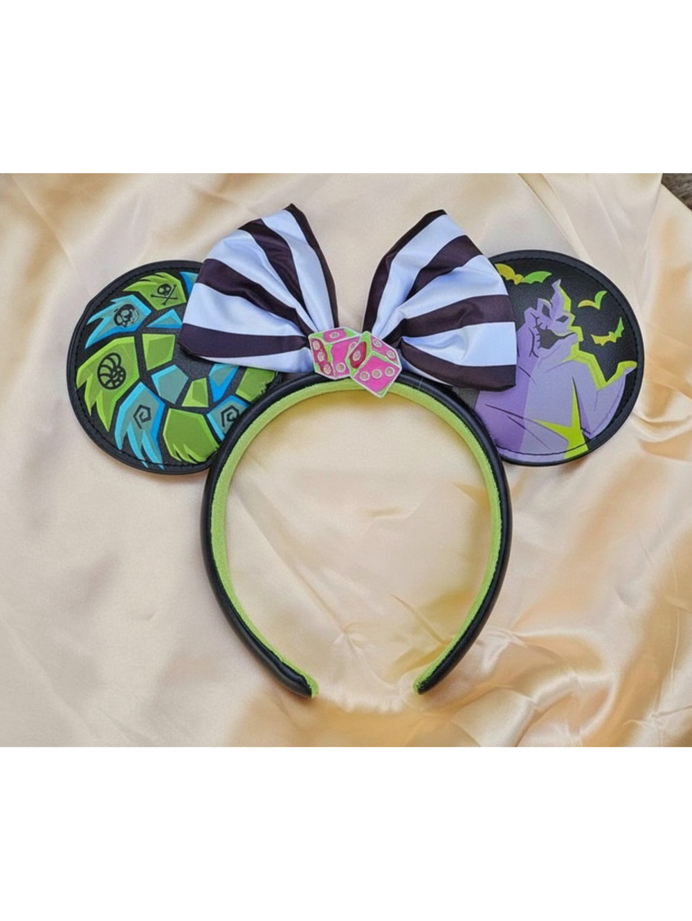 Oogie Boogie Bash Ears Nightmare Before Christmas Headband